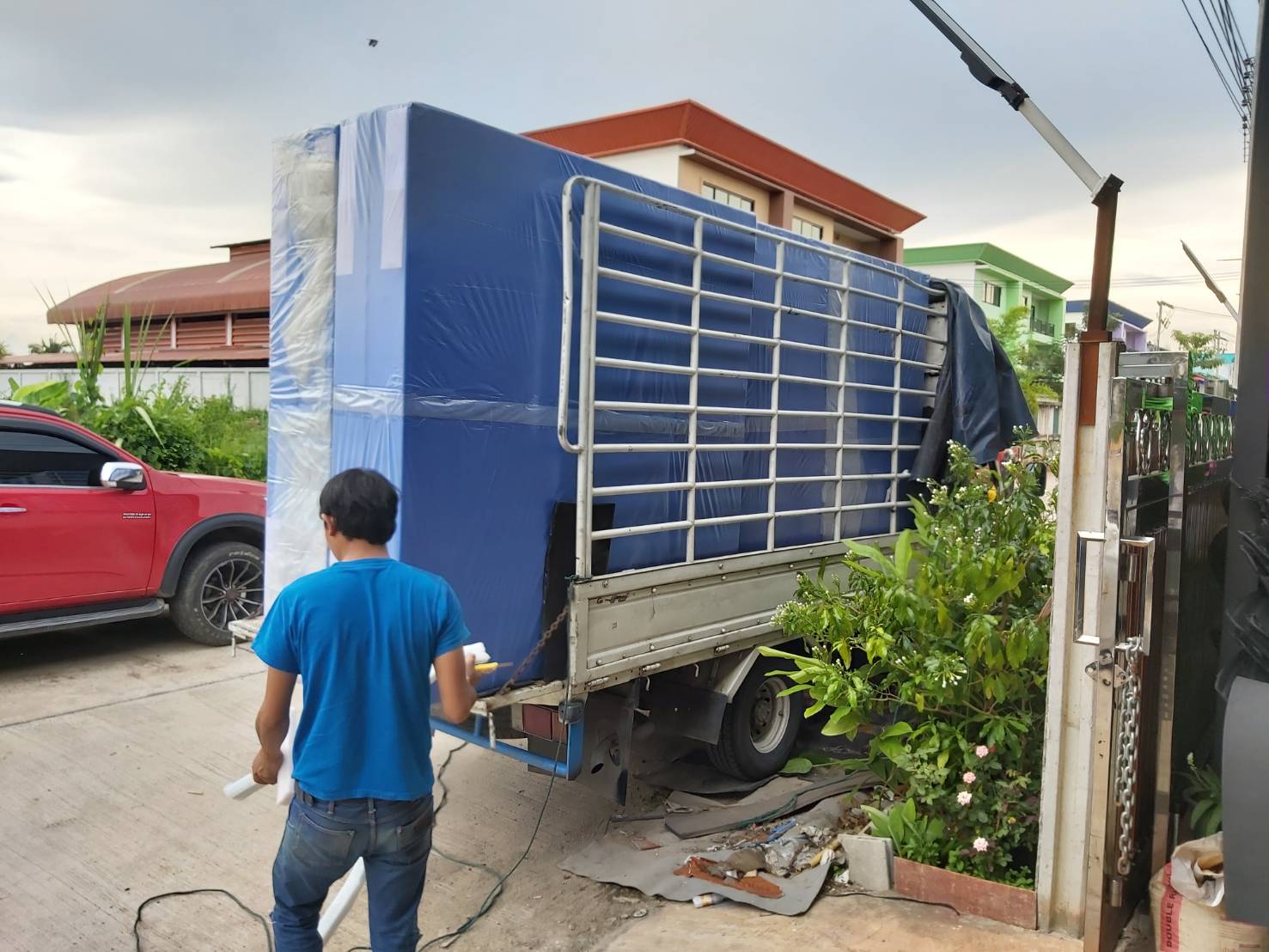 โรงงานผลิตเบาะกันกระแทก เบาะป้องกันการตกจากที่สูง
