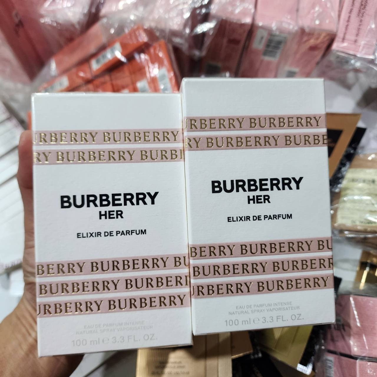 น้ำหอมแท้ Burberry Her Elixir EDP Intense 100ml กล่องซีล