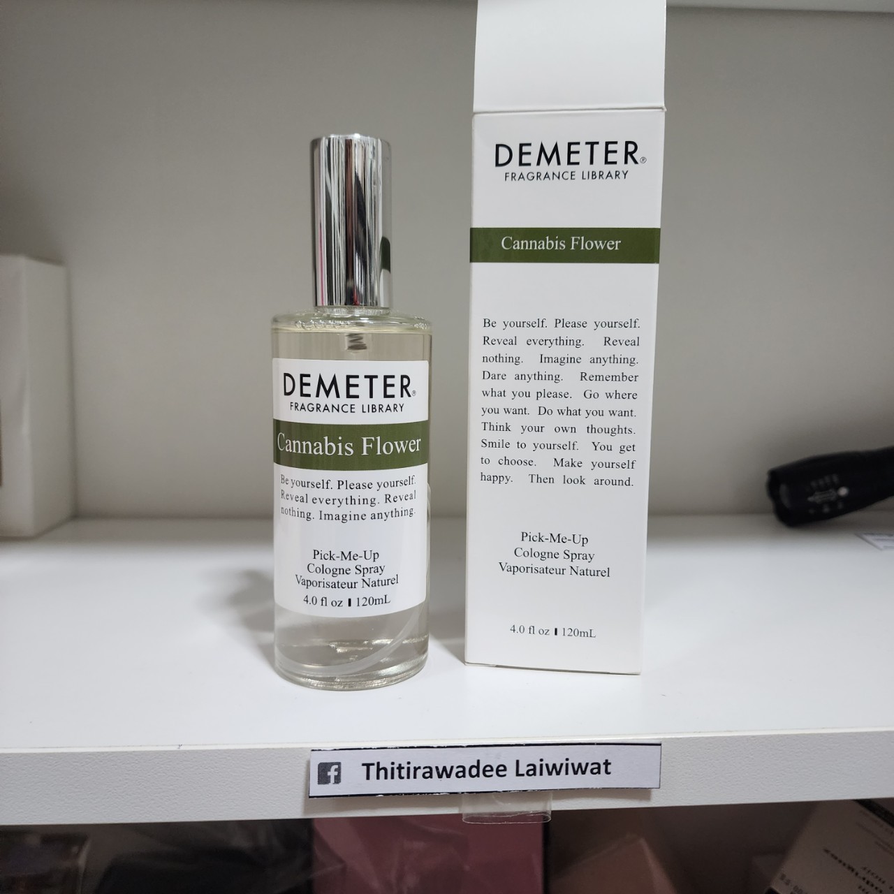 น้ำหอมแท้ Demeter Cannabis Flower cologne Spray 120ml กล่องจริง