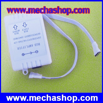 Repeater Amplifier 12V 9A for 5050 RGB LED Strip light ขยายเพิ่มได้ 5 เมตร สำหรับ 60LED 10 เมตร สาหรับ 30 LED