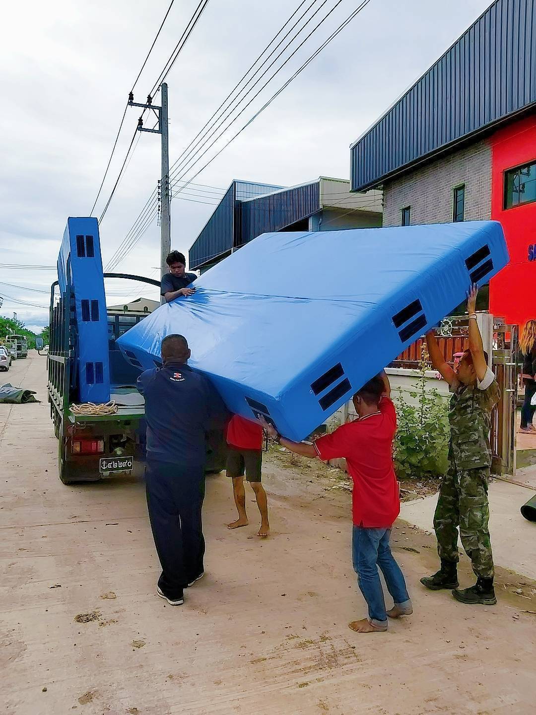 เบาะกระโดดสูงหนา20cm