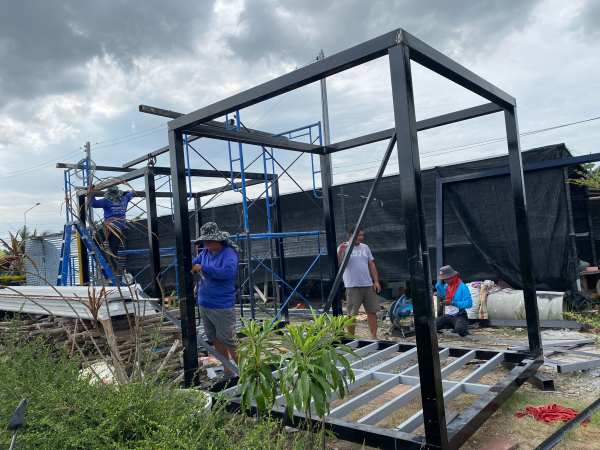 ตู้ออฟฟิศสำเร็จรูป บ้านสำเร็จรูป 2.50x2.50 เมตร