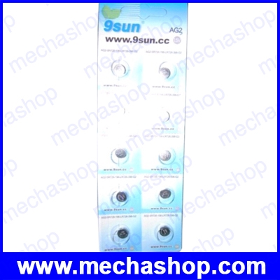 ถ่านกระดุม 10X AG3 LR41 SR41 LITHIUM BUTTON COIN CELL BATTERY