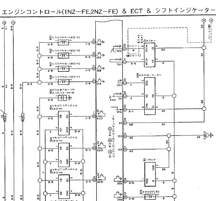 คู่มือซ่อม wiringdiagram Toyota Probox 1NZ-FE,2NZ-FE, 1ND-TV