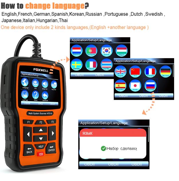 เครื่องมือวิเคราะห์ แบบมือถือ Autek IFIX702M ODB OBD2 Scanner for Mercedes Benz Car Professional Diagnostic Scanner Oil Service Reset OBDII Air Reset Tool