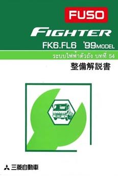 ระบบวงจรไฟฟ้าตัวถัง MITSUBISHI FUSO FIGHTER (99-04) หน้งสือวงจรไฟฟ้าตัวถังรถบรรทุก MITSUBISHI FUSO FIGHTER บอดี้ FK6 FL6 FL61 FL63 FIGHTER มิตซูบิชิ ฟูโซ่ ไฟเตอร์ สิบล้อ หกล้อ WIRING DIAGRAM วงจรเชียงกงญี่ปุ่น ไวริ่งไดแกรมรถบรรทุก