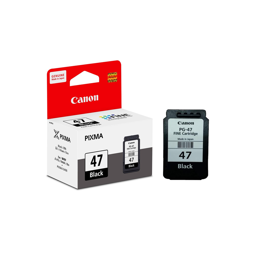 หมึกอิงค์เจ็ท สีดำ Canon PG-47