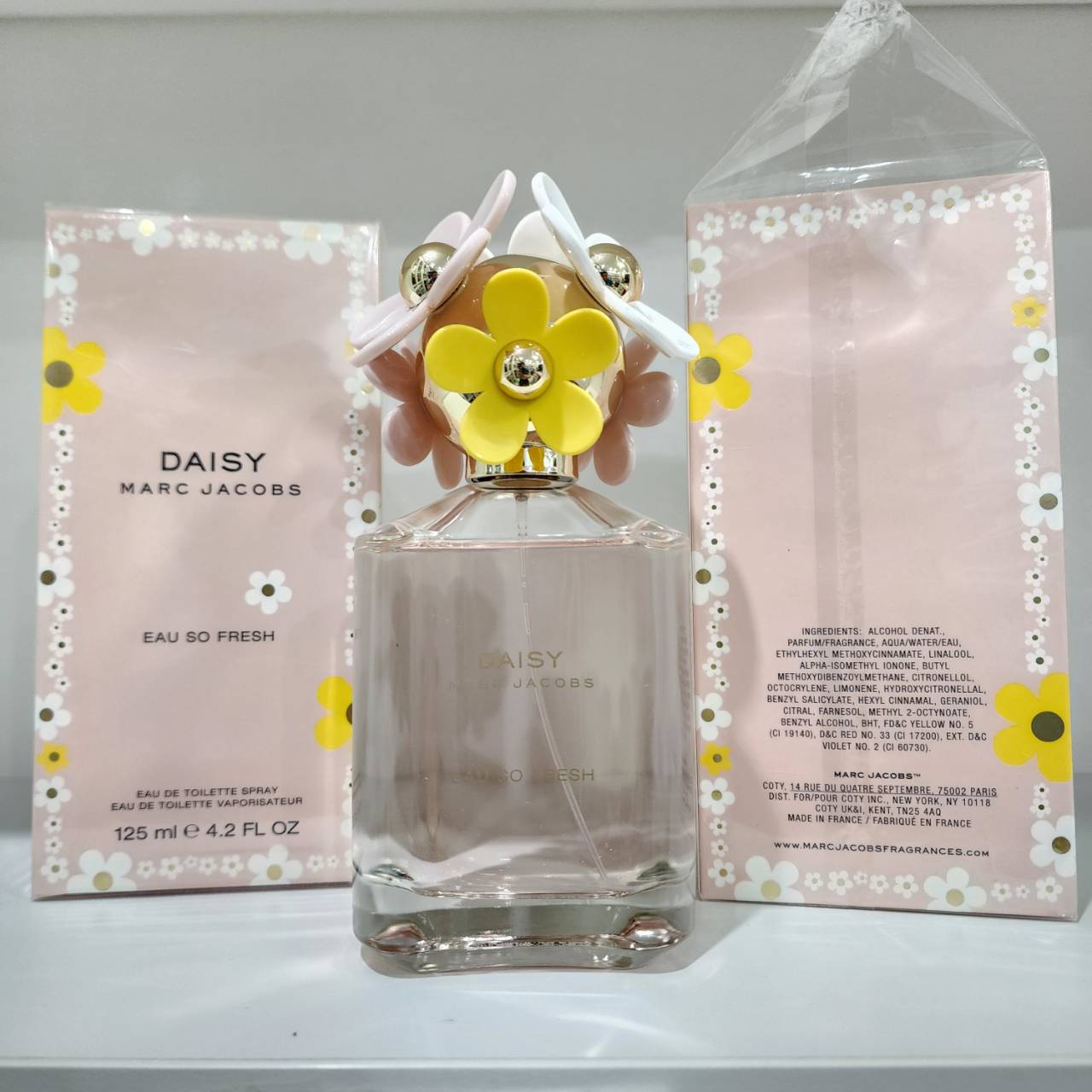 น้ำหอมแท้ Marc Jacobs Daisy Eau So Fresh 125ml กล่องซีล