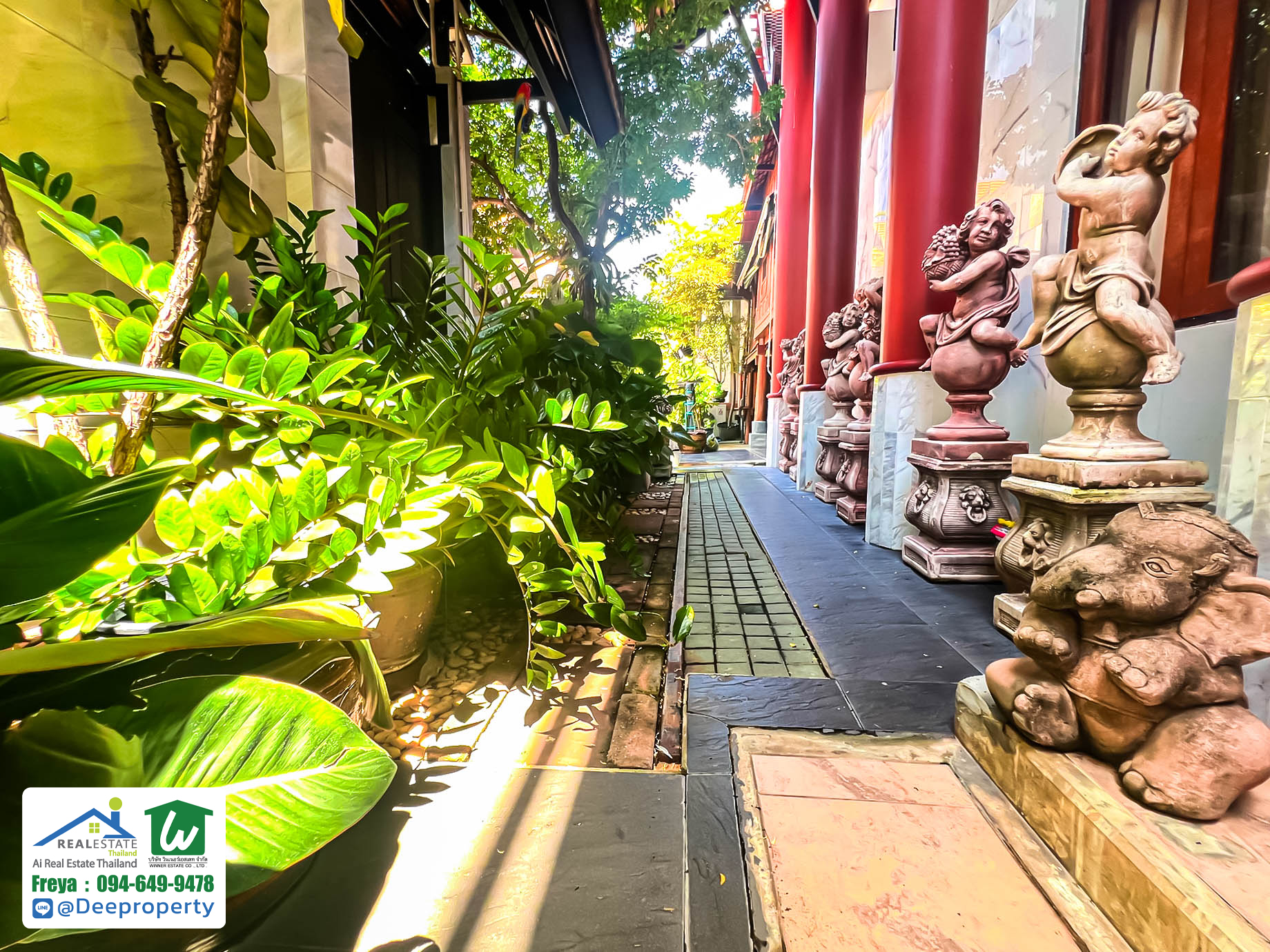 🏡บ้านเดี่ยวเรือนไทยประยุกต์ 3 หลัง ตกแต่งครบพร้อมอยู่ บนพื้นที่ดินรวม 185 ตรว. พหลโยธิน ซ.24 ใกล้ BTS และ ห้างดัง Central ลาดพร้าว, Major รัชโยธิน.