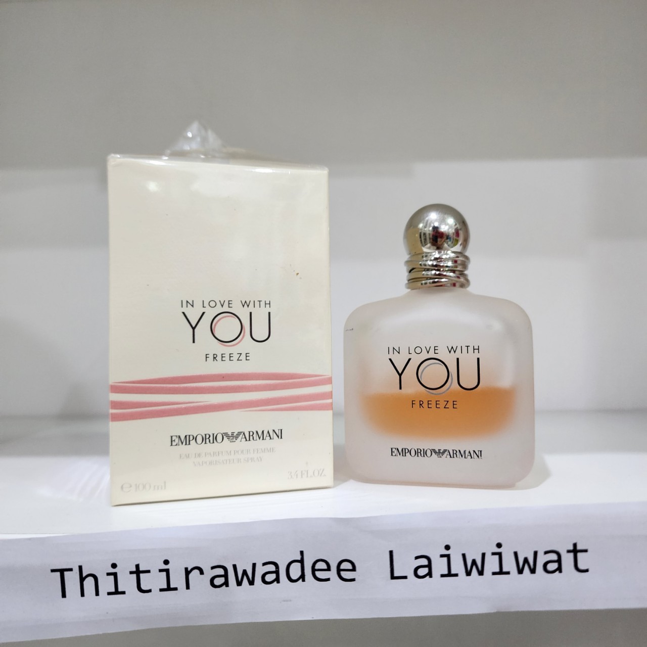 น้ำหอมแท้แบ่งขาย Giorgio Armani Emporio In Love With You Freeze for Her EDP 💕Travel Size แบบทดลอง