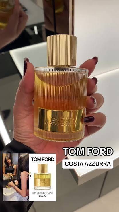 น้ำหอมจิ๋วมินิ Tom Ford Costa Azzurra Eau De Parfum 4mlแบบแต้มมีกล่อง ( Mini Perfume น้ำหอมขนาดพกพา) น้ำหอมจิ๋วมินิ ขวดน่ารัก ตั้งโชว์ก็สวย พกพาก็สะดวก หัวแต้มตามจุดชีพจร