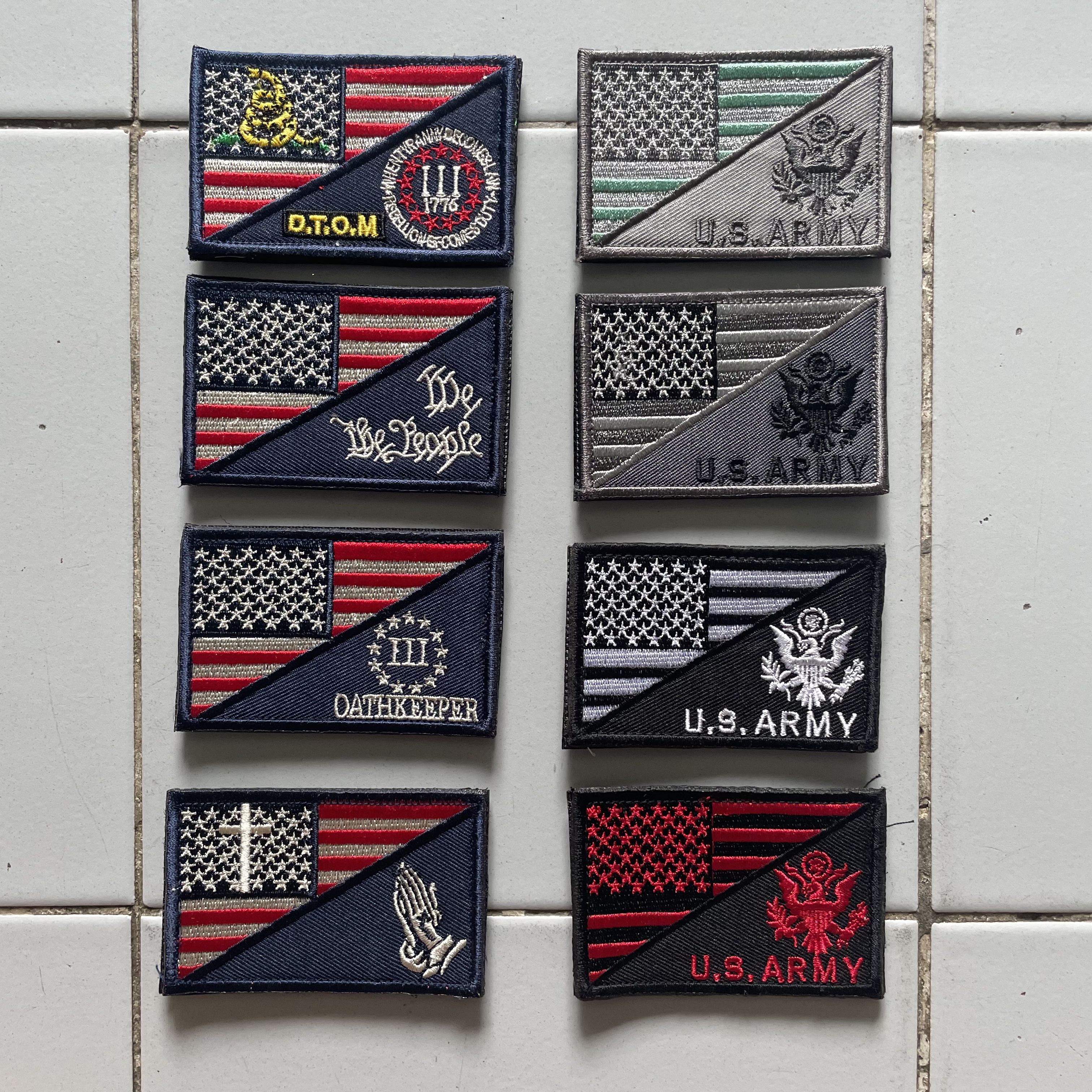 patch อาร์ม แบบปัก กลุ่ม A (มีตีนตุ๊กแกทุกชิ้น)