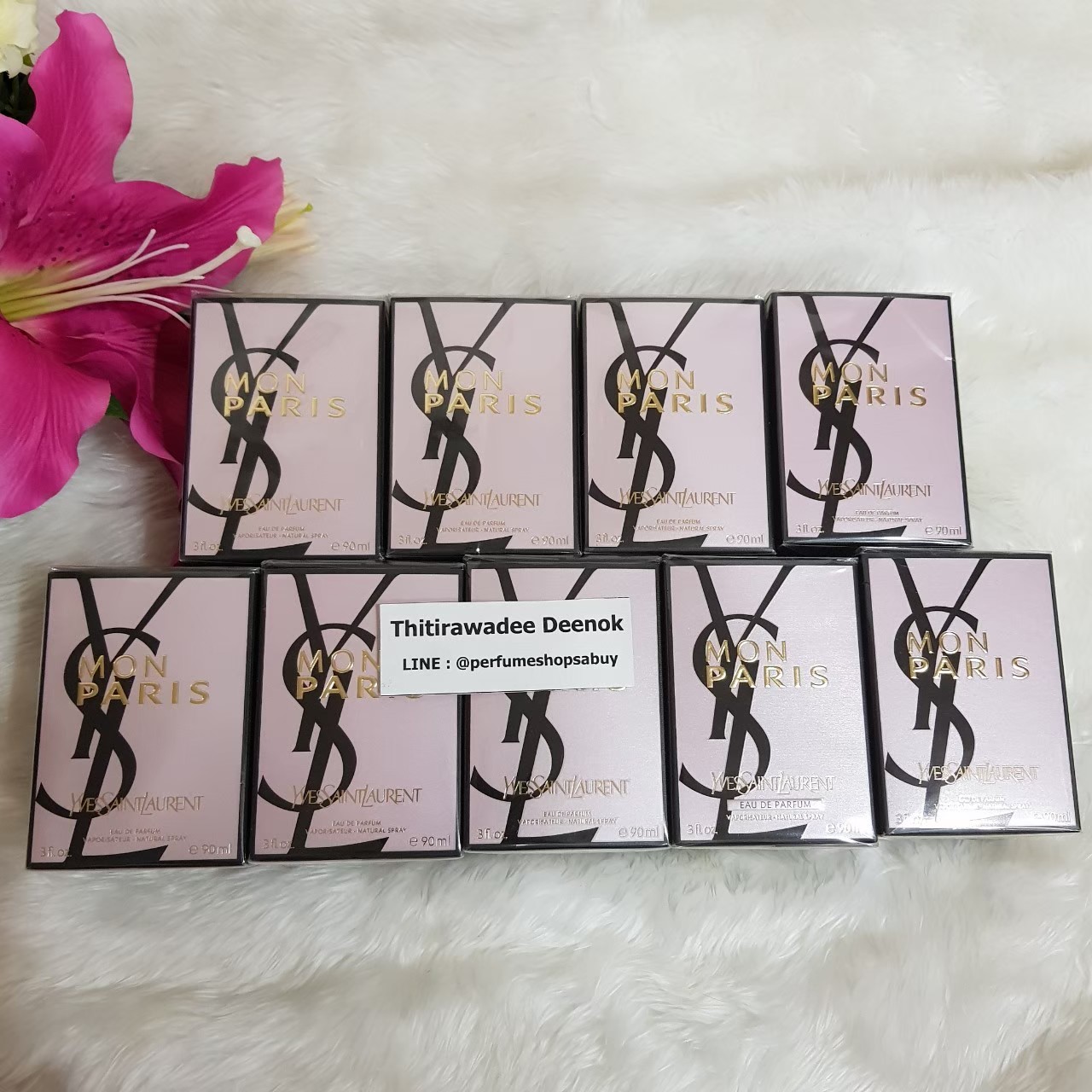 น้ำหอมแท้ YSL Mon Paris EDP 90ml กล่องซีล