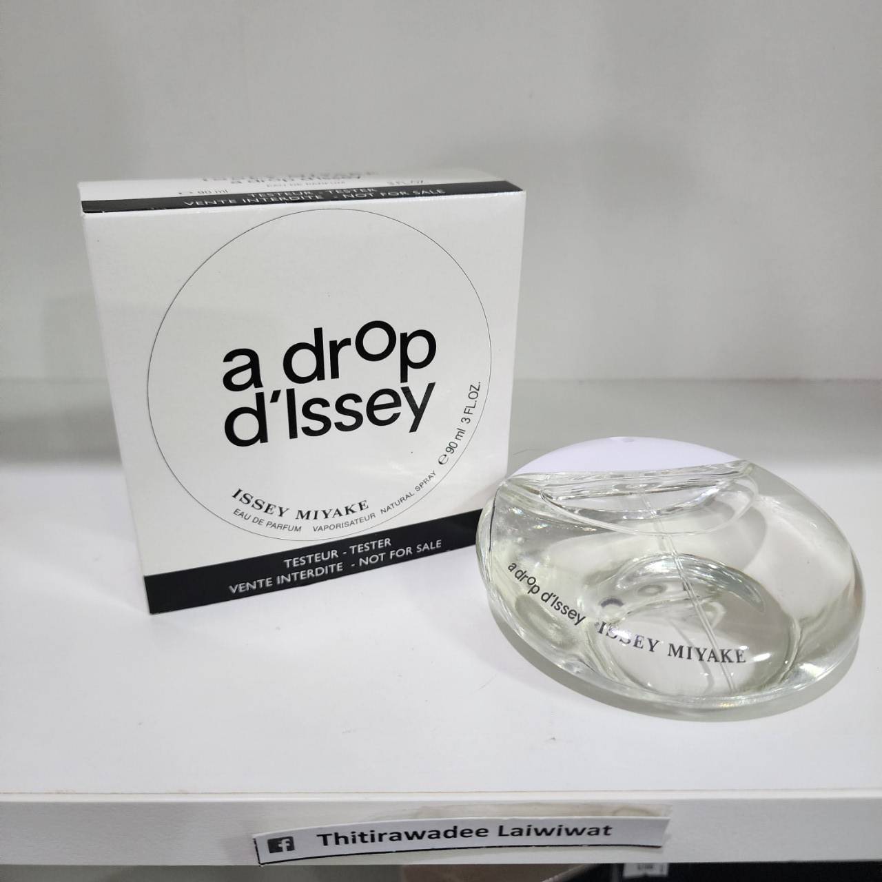 น้ำหอมของแท้ Issey A Drop d'Issey Issey Miyake for women 90ml กล่องเทสเตอร์