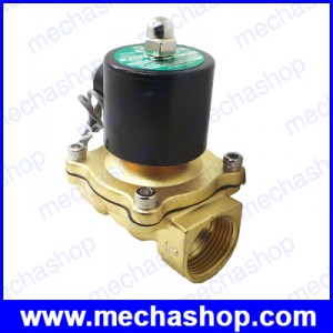 โซลินอยด์วาล์วไฟฟ้า ปิดเปิดน้ำ 24V DC 1" Electric Solenoid Valve Water Air N/C 2W250-25