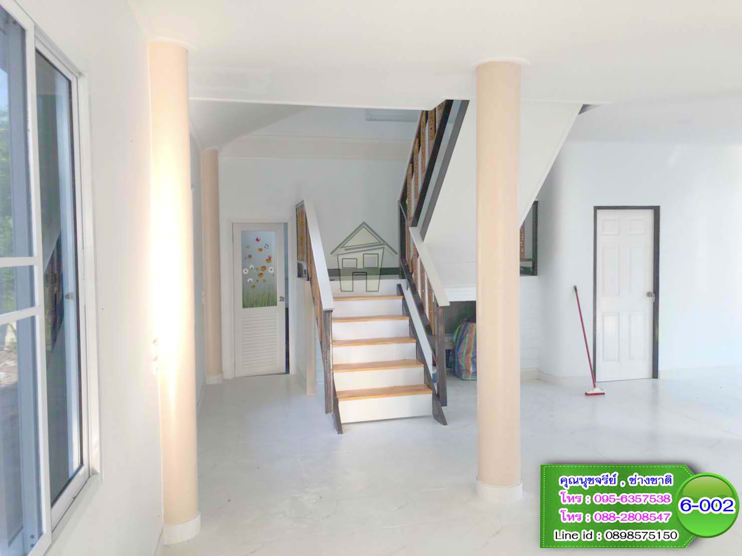 6-002 บ้านน็อคดาวน์ - บ้านหลังใหญ่ - ทรงจั่วมุกซ้อน