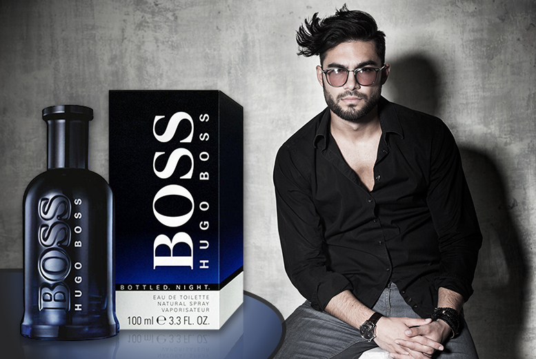 ผลการค้นหารูปภาพสำหรับ Hugo Boss Bottled Night EDT 100ml.
