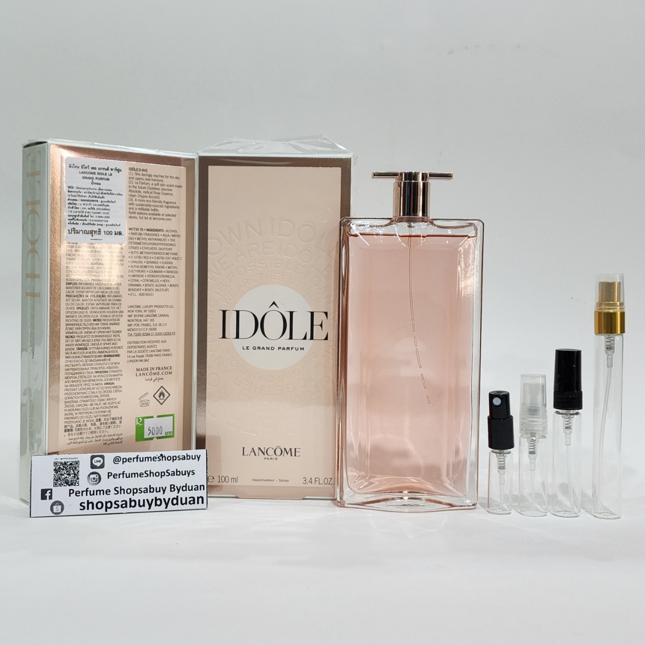น้ำหอมแท้แบ่งขาย Lancome Idole EDP💕Travel Size #แบบทดลอง