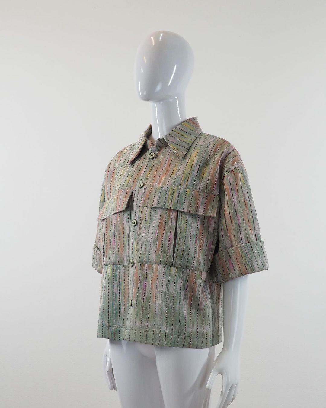 แบบตัด เสื้อผ้าไหม (ไม่รวมผ้า) ตามแบบ รหัส CUT-51-03246713