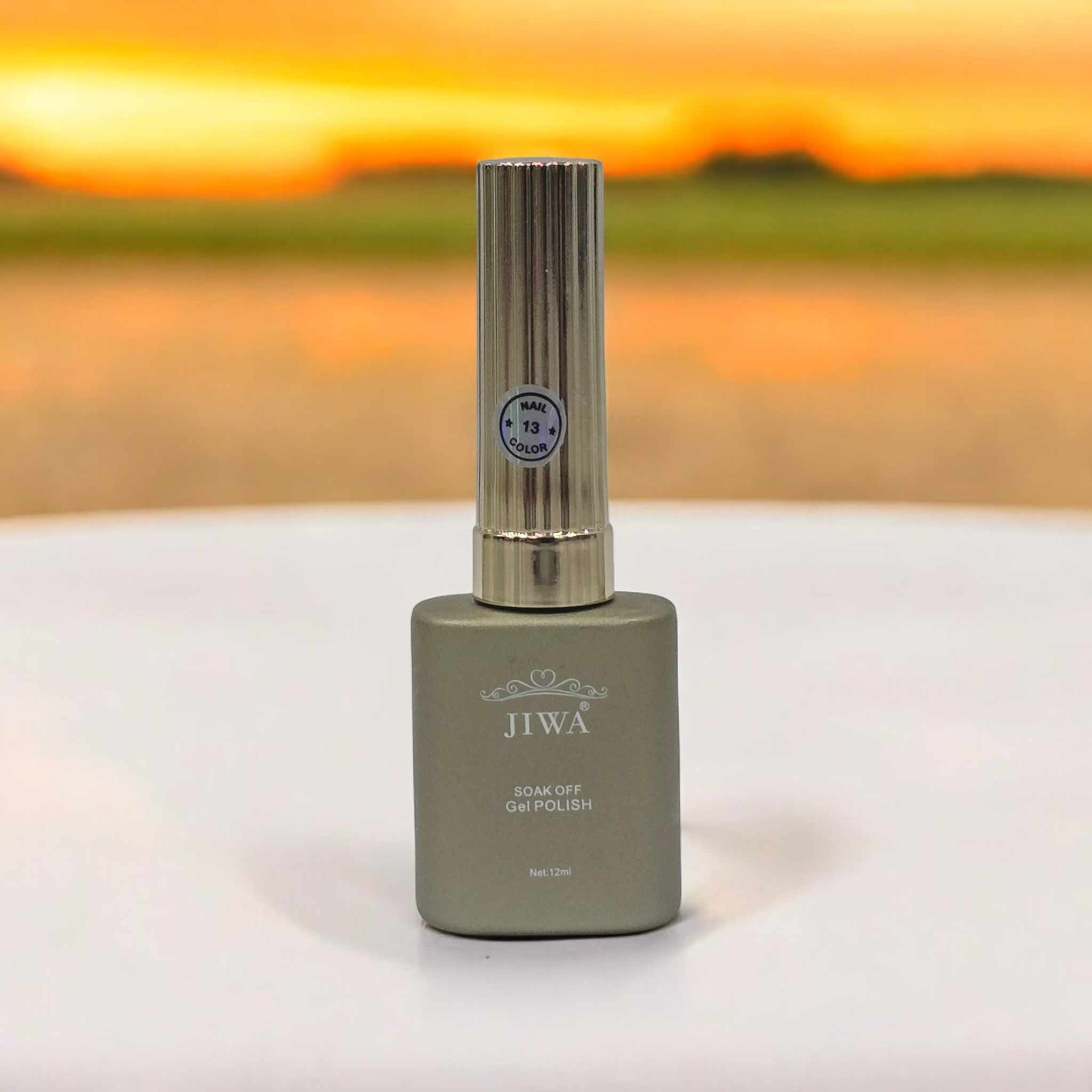 สีเจลลูกแก้ว สีเจลแฟลช แคทอายแฟลช แบรนด์JIWA 12ml