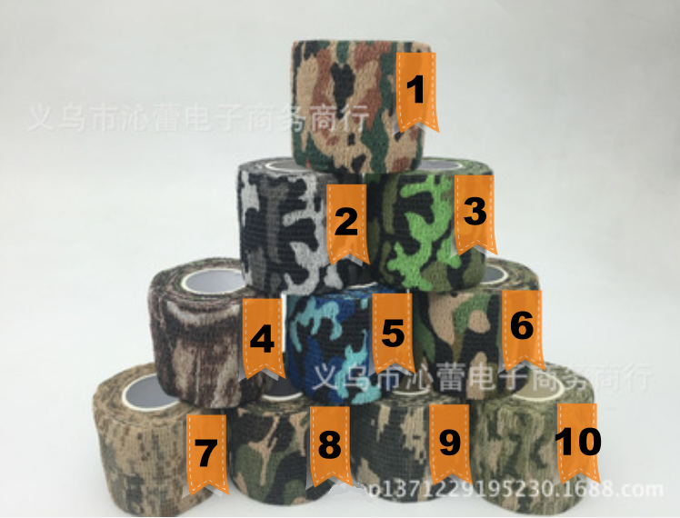 เทปพัน,ผ้าพันลายพราง camo form - แบบยืดหยุ่น