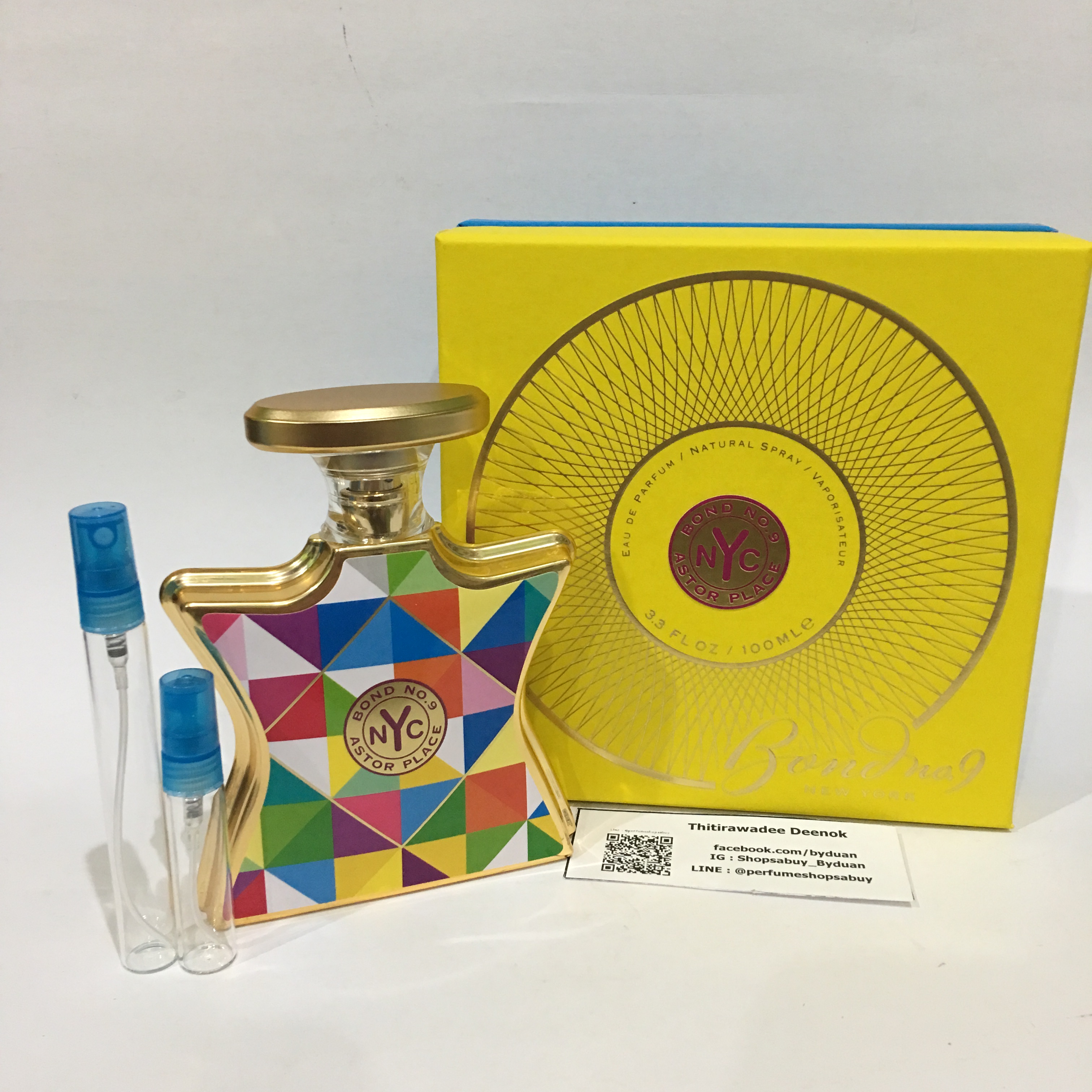 น้ำหอมแท้แบ่งขาย Bond No 9 Astor Place for women and men 💦แบ่ง 💕Travel Size แบบทดลอง