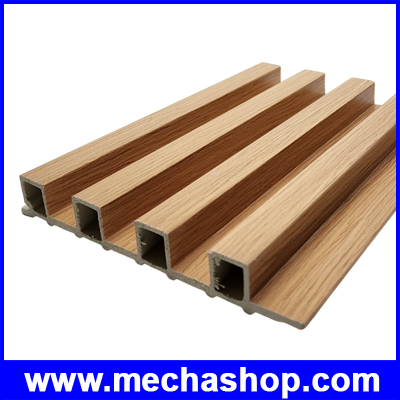 Great Wall Board ไม้เทียม ผนังไม้เทียมตกแต่งบ้าน ตกแต่งผนัง RF-106 Size: 160x2900mm 24mm Raw Material: Virgin