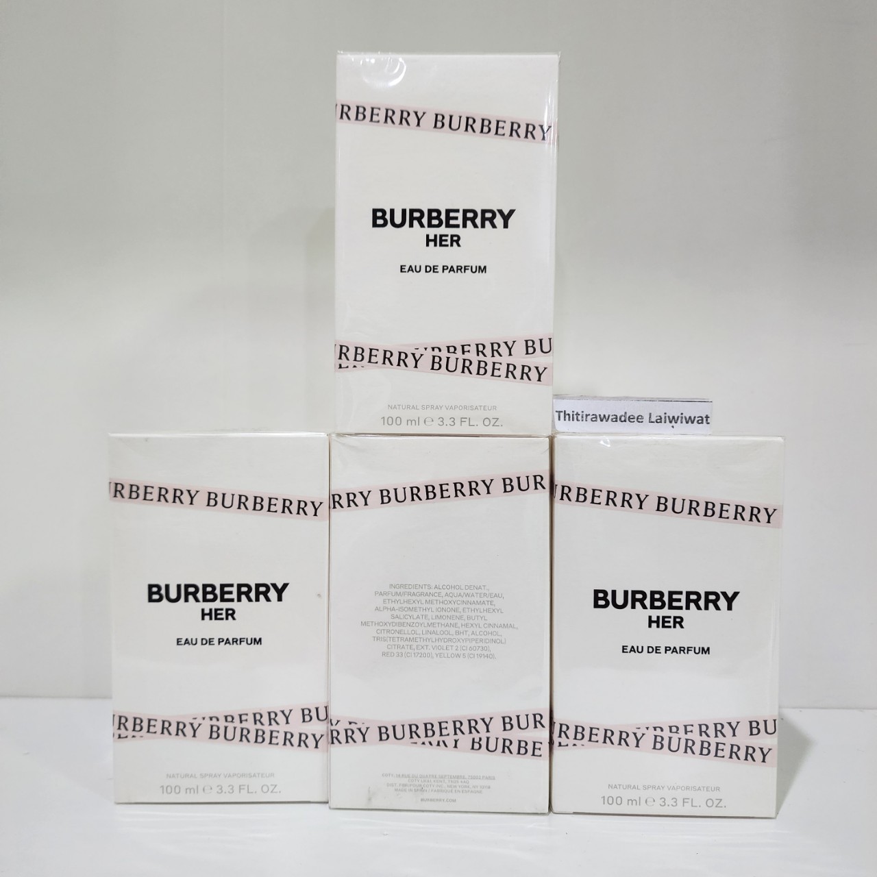น้ำหอมแท้ Burberry Her EDP ขนาด 100ml กล่องซีล