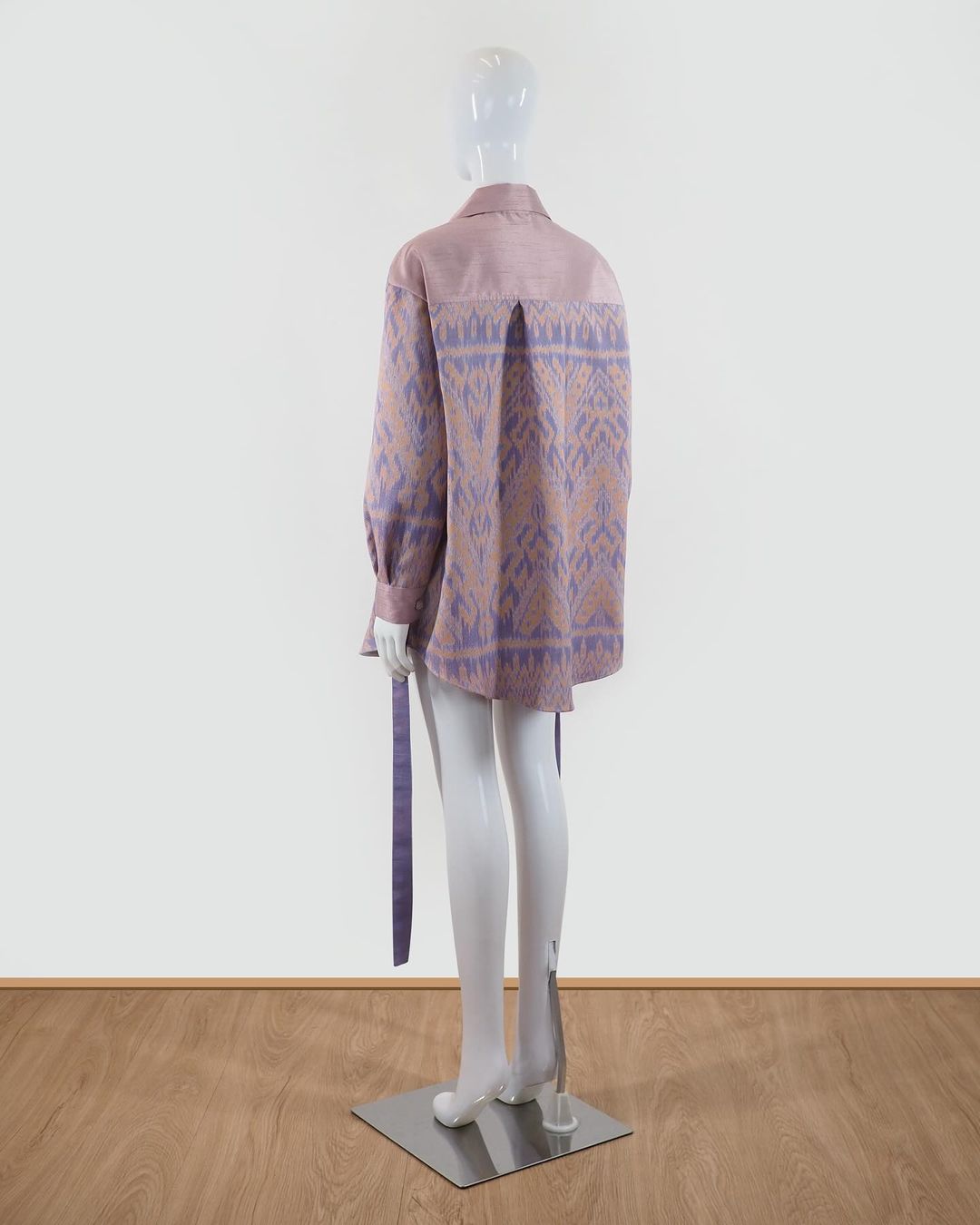 แบบตัดชุด เดรสผ้าไหม (ไม่รวมผ้า) chobmai x JHN รหัส CUT-51-03236719