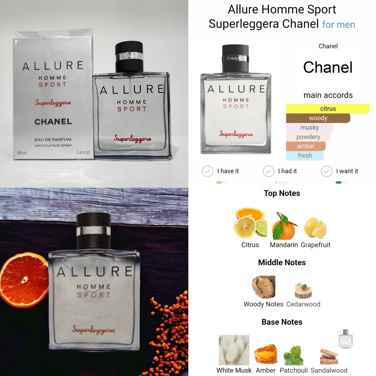 น้ำหอมแท้แบ่งขาย Chanel Allure Homme Sport Superleggera 💕Travel Size แบบทดลอง