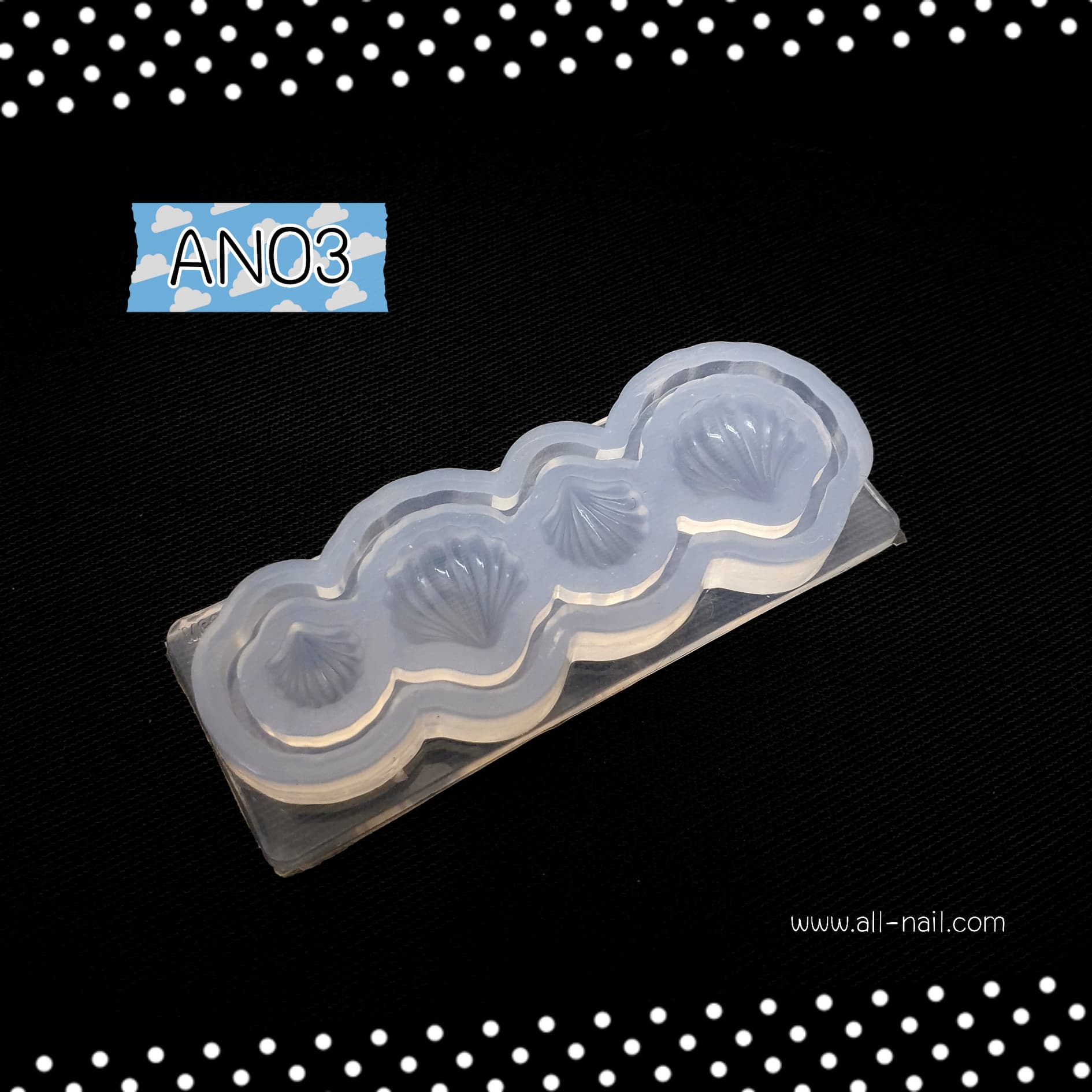 แม่พิมพ์ซิลิโคน แม่พิมพ์หล่อเรซิ่น มี6แบบ