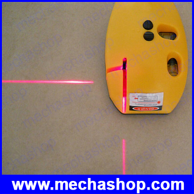 วัดระดับน้ำเลเซอร์ พร้อมขาตั้ง เลเซอร์มุมฉาก MiNi mouse type 2 Line Laser level with stand