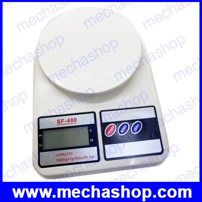 เครื่องชั่ง ราคาถูก เครื่องชั่งดิจิตอล ตาชั่งดิจิตอล เครื่องชั่งอาหาร 10000g ความละเอียด 1g SF-400