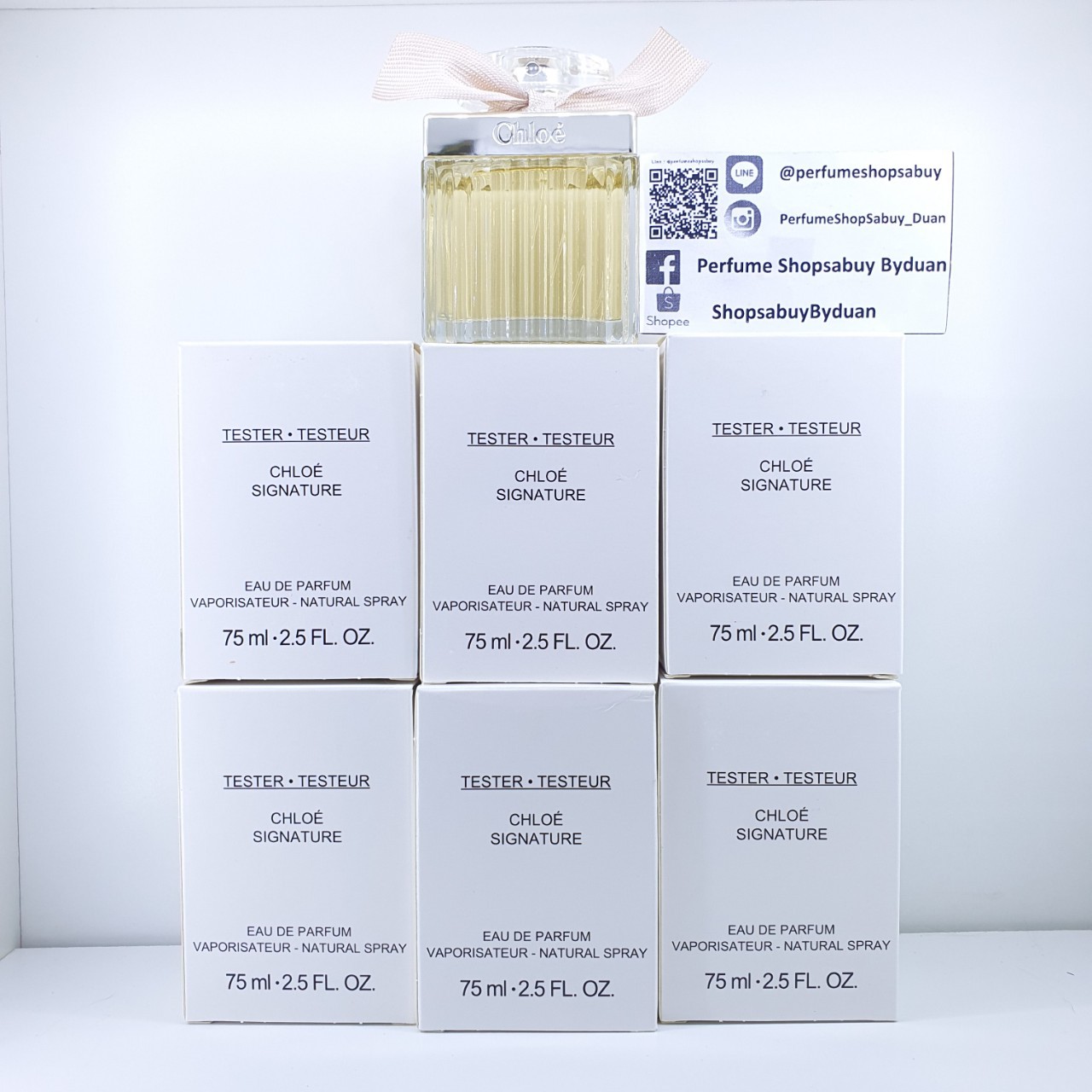 น้ำหอมแท้ Chloe Signature Eau De Parfum 75ml กล่องเทสเตอร์