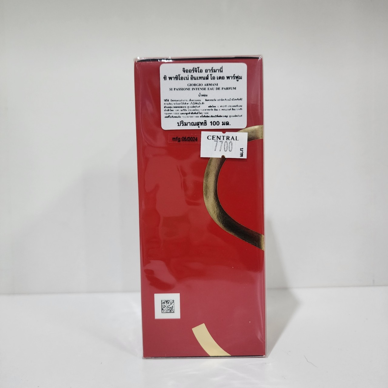 น้ำหอมแท้ Giorgio Armani Si Passione Intense ปี 2024 ขนาด100ml กล่องซีลป้ายไทย