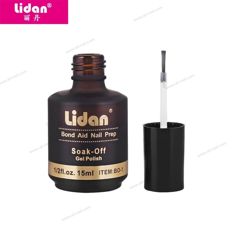 น้ำยาไล่ความชื้น กันเชื้อรา ปรับสภาพหน้าเล็บ Bond Aid 15ml. [Lidan]