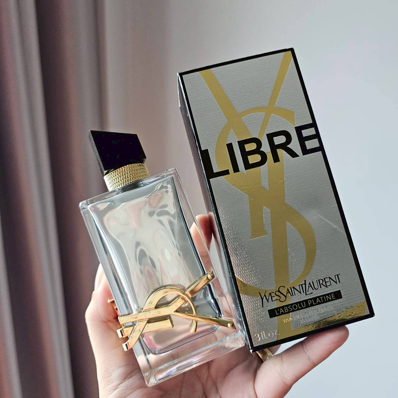 น้ำหอมแท้ YSL LIBRE L'Absolu Platine EDP 90 ml กล่องขาย