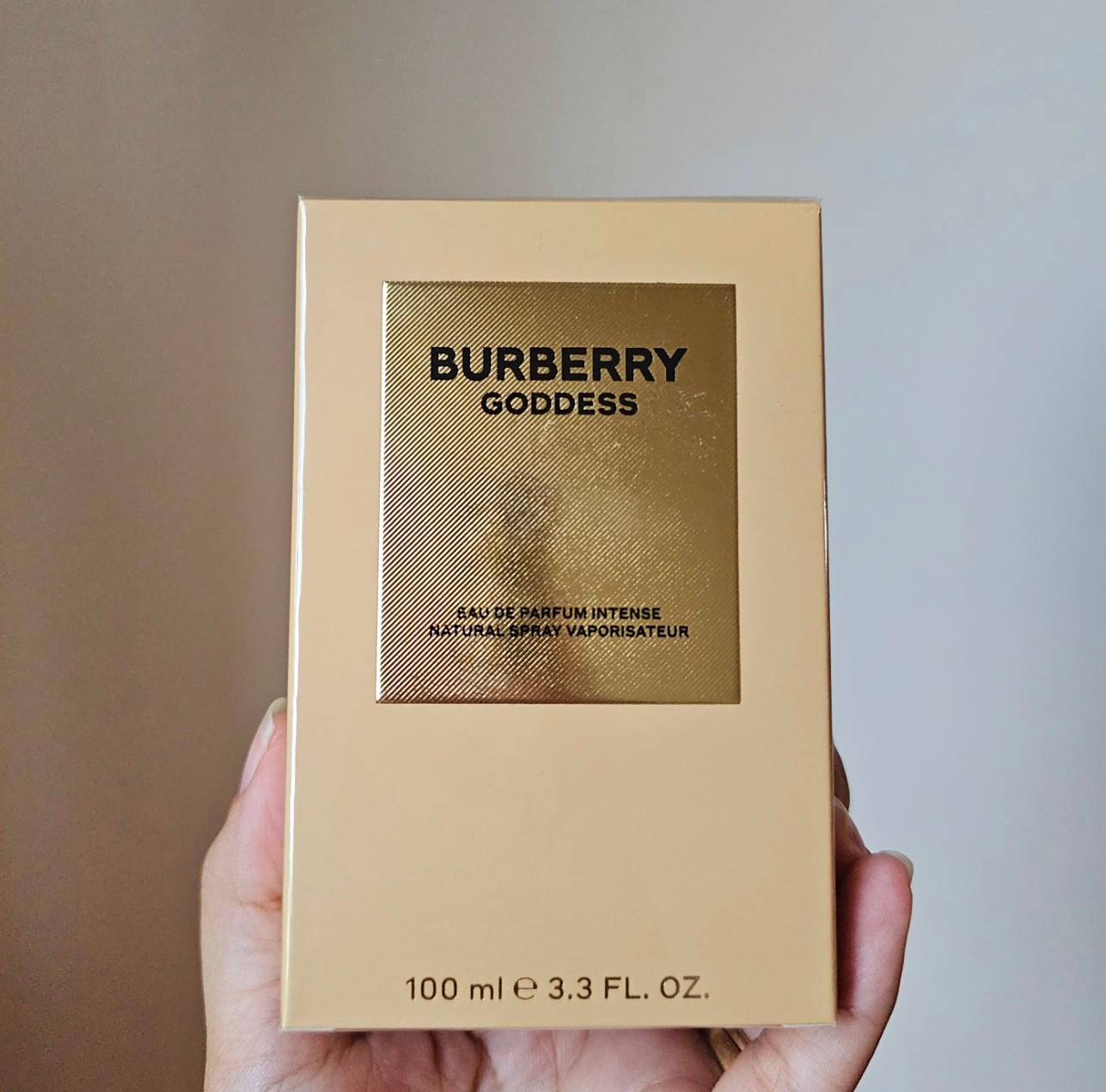 น้ำหอมแท้ Burberry Goddess EDP Intense 100ml กล่องซีล