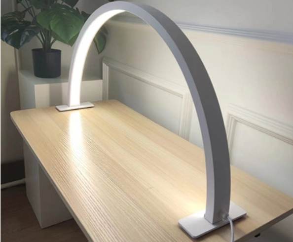 โคมไฟเสริมสวยแบบโค้ง โคมไฟตั้งโต๊ะ โคมไฟทำเล็บ ต่อขนตา 48w