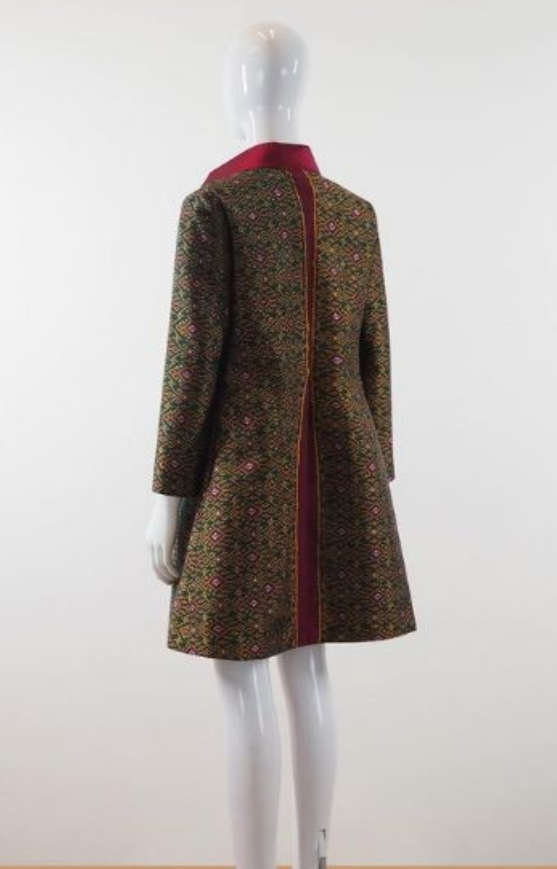 เสื้อโค้ท ผ้าไหมแท้ ไหมมัดหมี่ | ตัดเย็บตามรูปร่าง | เลือกผ้า ส่งไซส์ได้