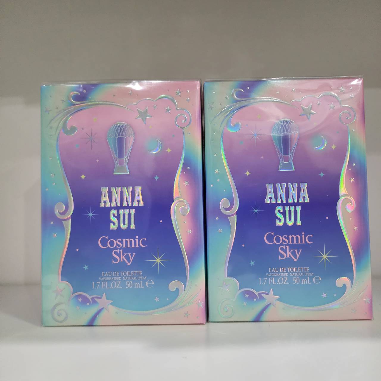 น้ำหอมแท้ Anna Sui Cosmic Sky Eau De Toilette 50ml กล่องซีล