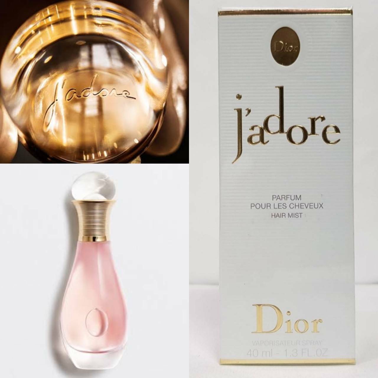 น้ำหอมแท้แบ่งขาย Christian Dior J’Adore Jadore Parfum Pour Les Cheveux Hair Mist น้ำหอมสำหรับผม 💕Travel Size แบบทดลอง