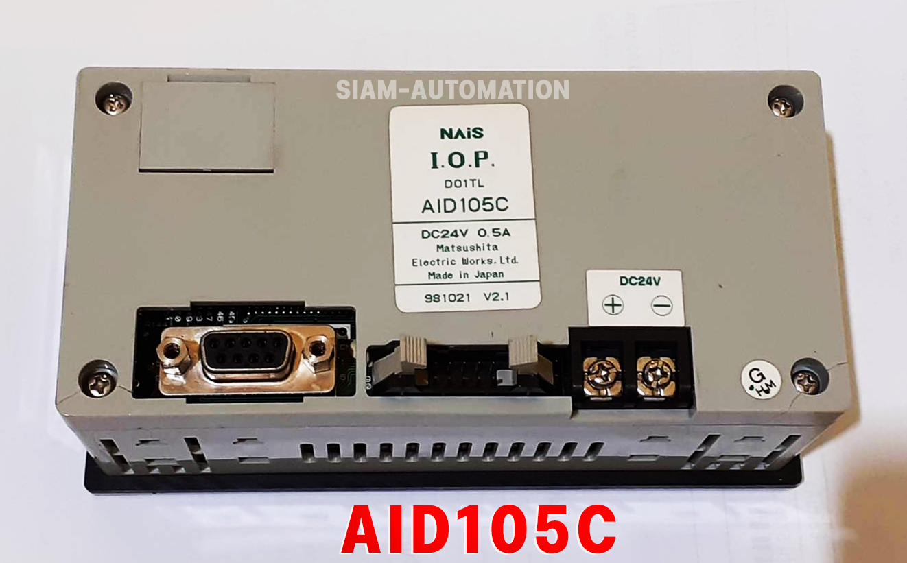 Matsushita NAIS I.O.P. D01TL AID105C USED 90% สภาพดีมาก