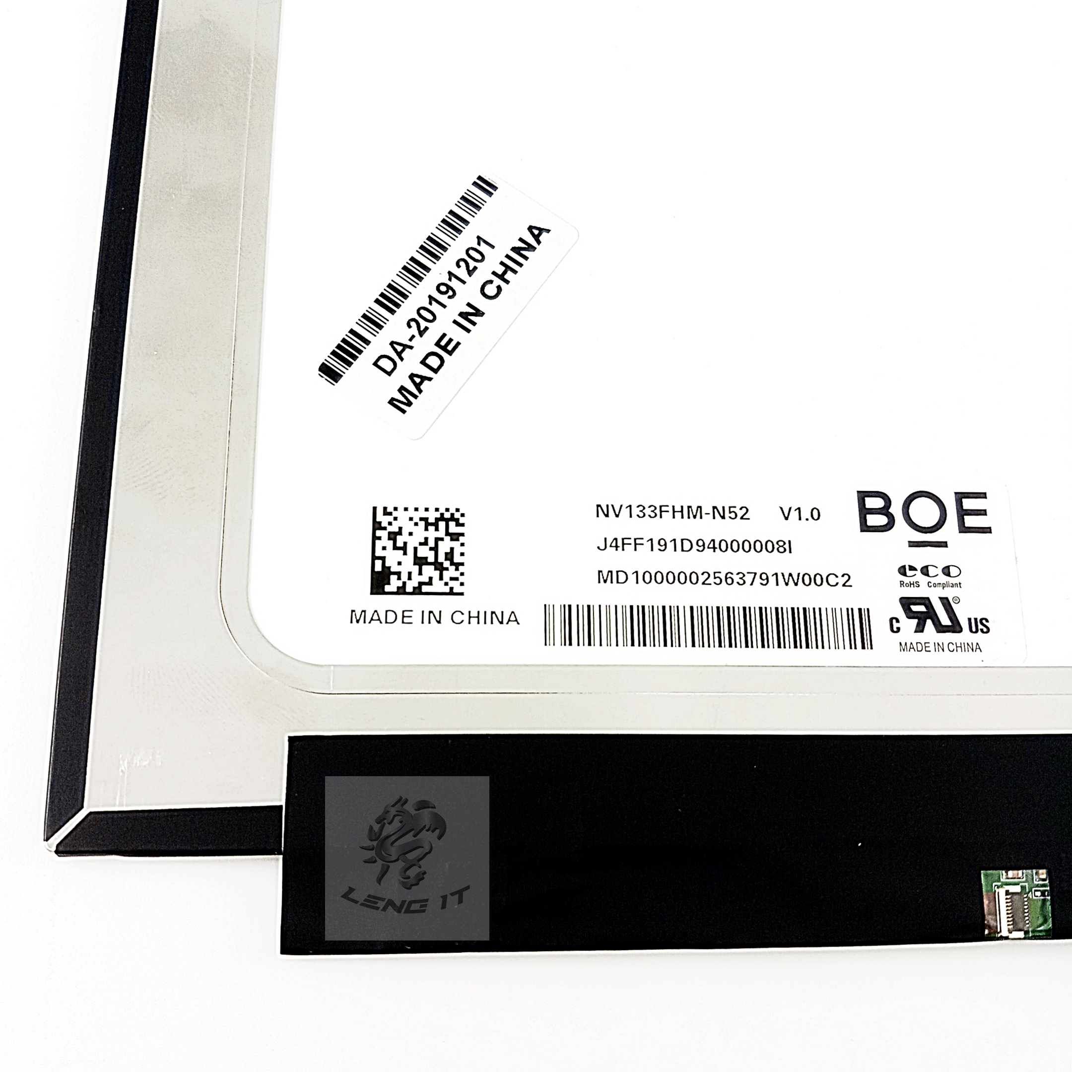 LED Panel จอโน๊ตบุ๊ค ขนาด 13.3 นิ้ว SLIM 30 PIN FULL HD IPS ไม่มีขอบ ไม่มีหู (30 CM) สำหรับ DELL INSPIRON 13 7370 , DELL INSPIRON 13 7373 (NON -TOUCH Panel)