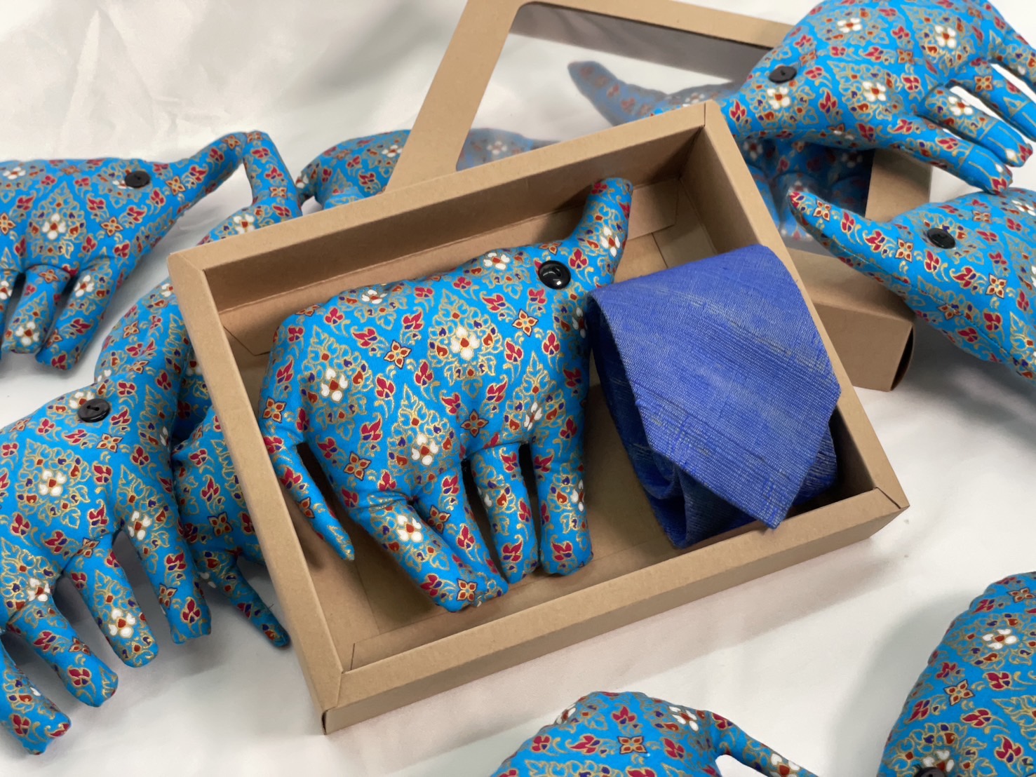 สั่งผลิตตุ๊กตาช้าง (ไม่รวมผ้า) ขนาด 17x11ซม. จำนวน 30 ตัว รหัส RNB-ST