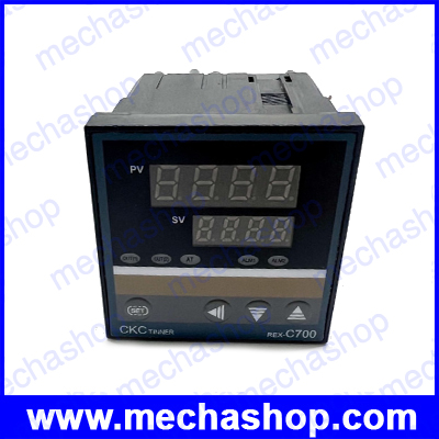 เครื่องควบคุมอุณหภูมิ PID Temperature Controller REX-C700FK02-M*AN DA AC 220V K type Input Relay Output 72*72mm