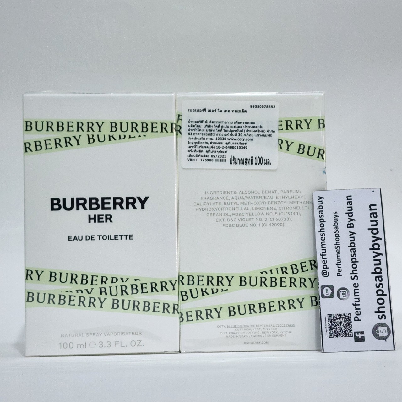 น้ำหอมแท้แบ่งขาย Burberry Her Eau de Toilette 💦แบ่ง 💕Travel Size แบบทดลอง