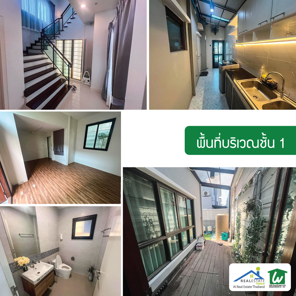 🏡 ให้เช่า บ้านเดี่ยว 3 ชั้น แต่งครบ พร้อมอยู่ สุดหรูสไตล์โมเดิร์น โครงการ The City เอกมัย-ลาดพร้าว กรุงเทพฯ.✨
