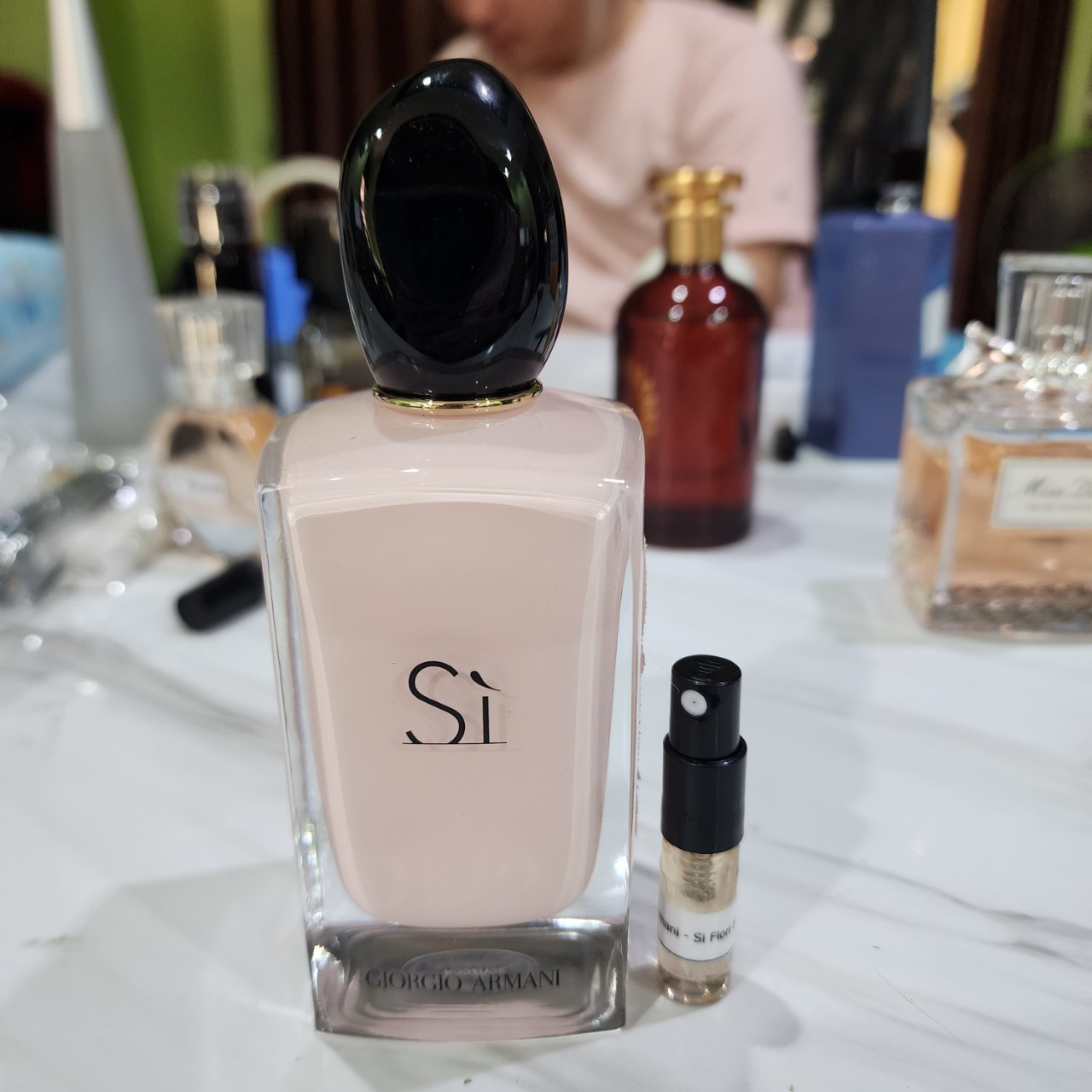 น้ำหอมแท้แบ่งขาย Giorgio Armani Si Fiori EDP น้องเลิกผลิตแล้ว หอมมาก หายากด้วย 💕Travel Size #แบบทดลอง