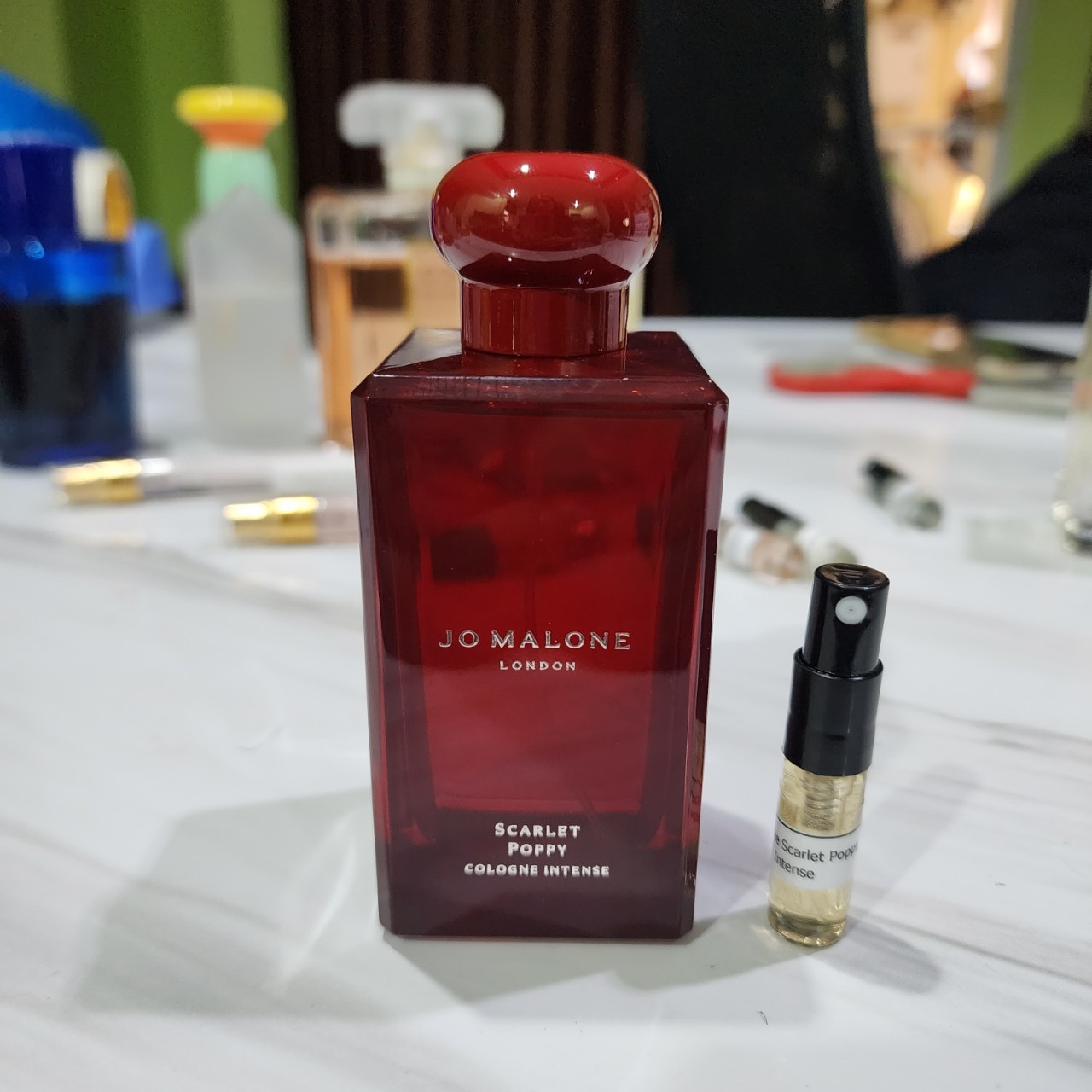 น้ำหอมแท้แบ่งขาย Jo Malone Scarlet Poppy Cologne Intense 💕Travel Size #แบบทดลอง